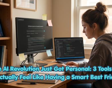 The AI Revolution Just Got Personal 3 Tools That Actually Feel Like Having a Smart Best Friend