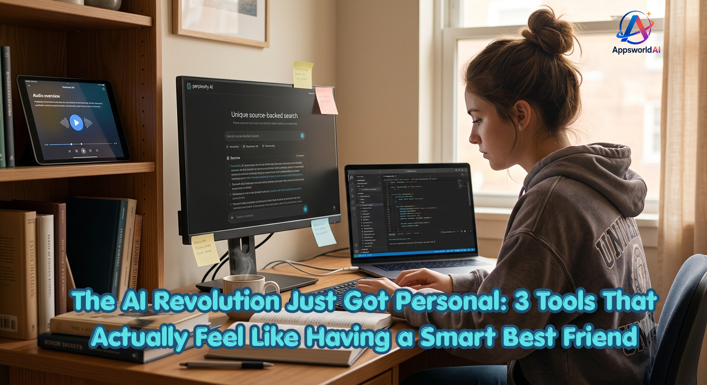 The AI Revolution Just Got Personal 3 Tools That Actually Feel Like Having a Smart Best Friend