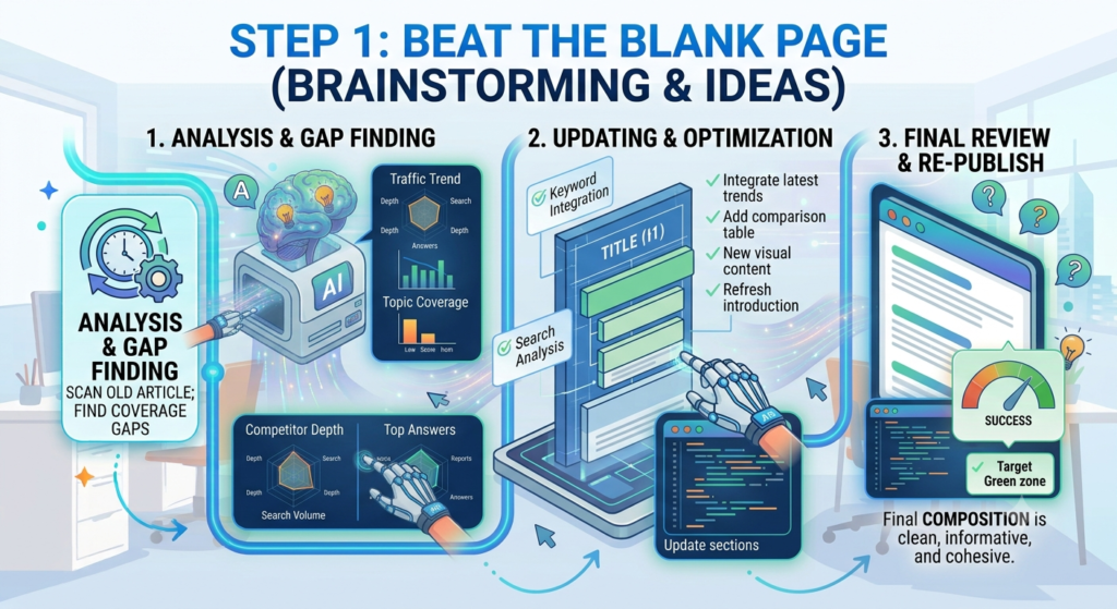 Beat the Blank Page (Brainstorming & Ideas)