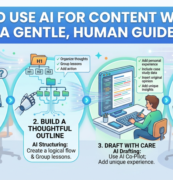 How to Use AI for Content Writing: A Gentle, Human Guide