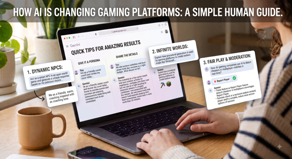 How AI is Changing Gaming Platforms