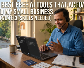 The Best Free AI Tools That Actually Helped My Small Business (No Tech Skills Needed)