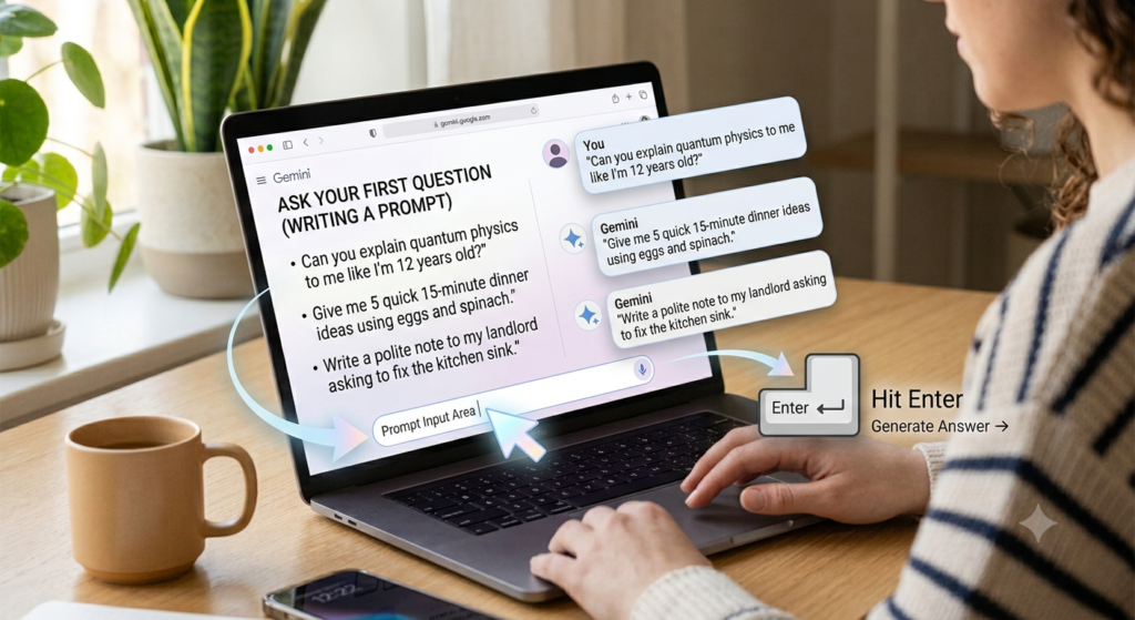 Step 2: Ask Your First Question (Writing a Prompt)