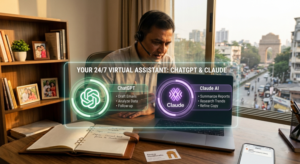 ChatGPT & Claude: Your 24/7 Virtual Assistant
