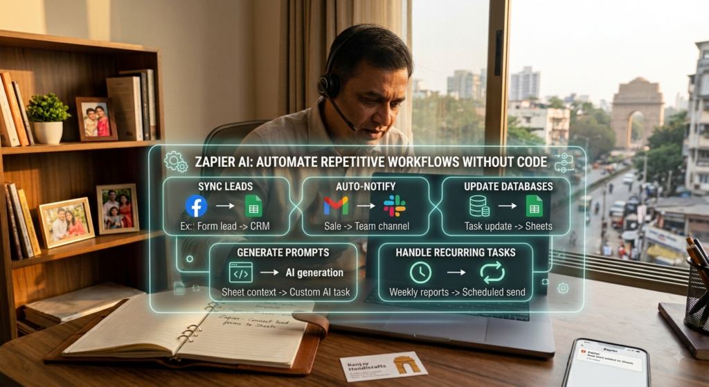 Zapier AI: Automate Repetitive Workflows Without Code