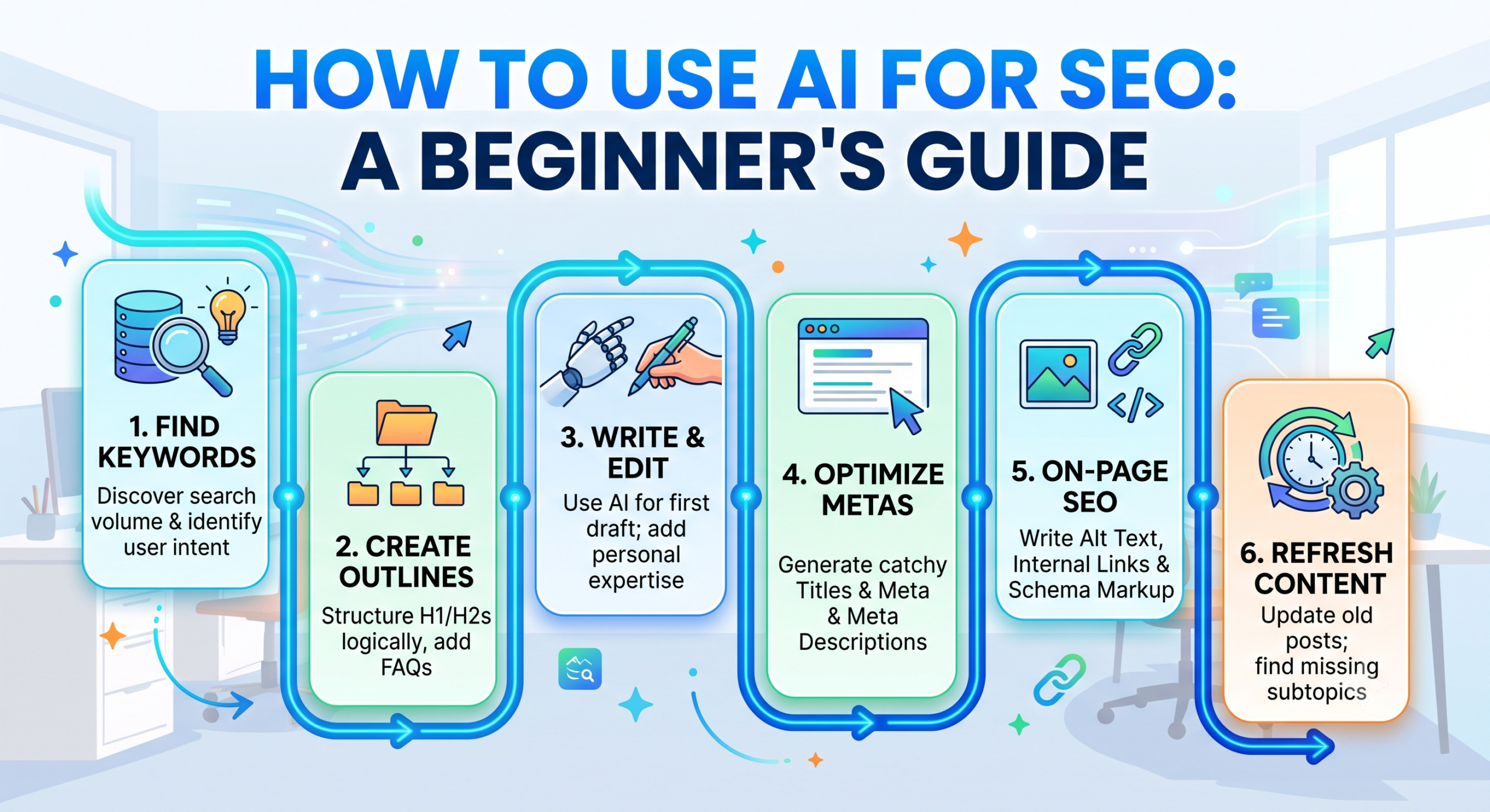 How to Use AI for SEO: A Simple Step-by-Step Guide for Beginners