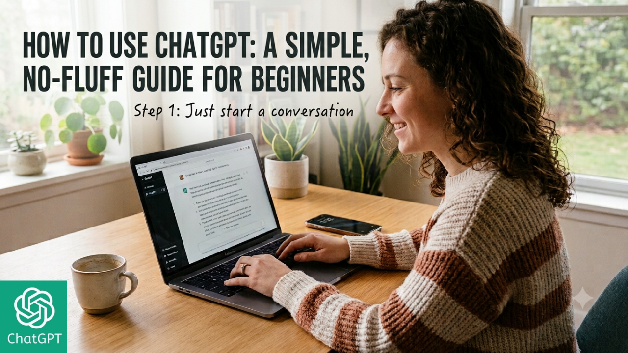 How to Use ChatGPT: A Simple, No-Fluff Guide for Beginners