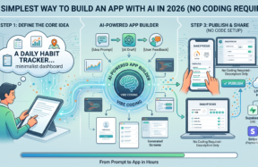 The SIMPLEST Way to Build an App with AI in 2026 (No Coding Required)