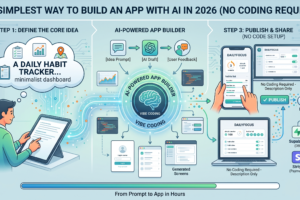 The SIMPLEST Way to Build an App with AI in 2026 (No Coding Required)